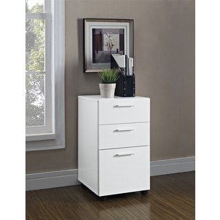 Princeton White Mobile File Altra File Cabinets