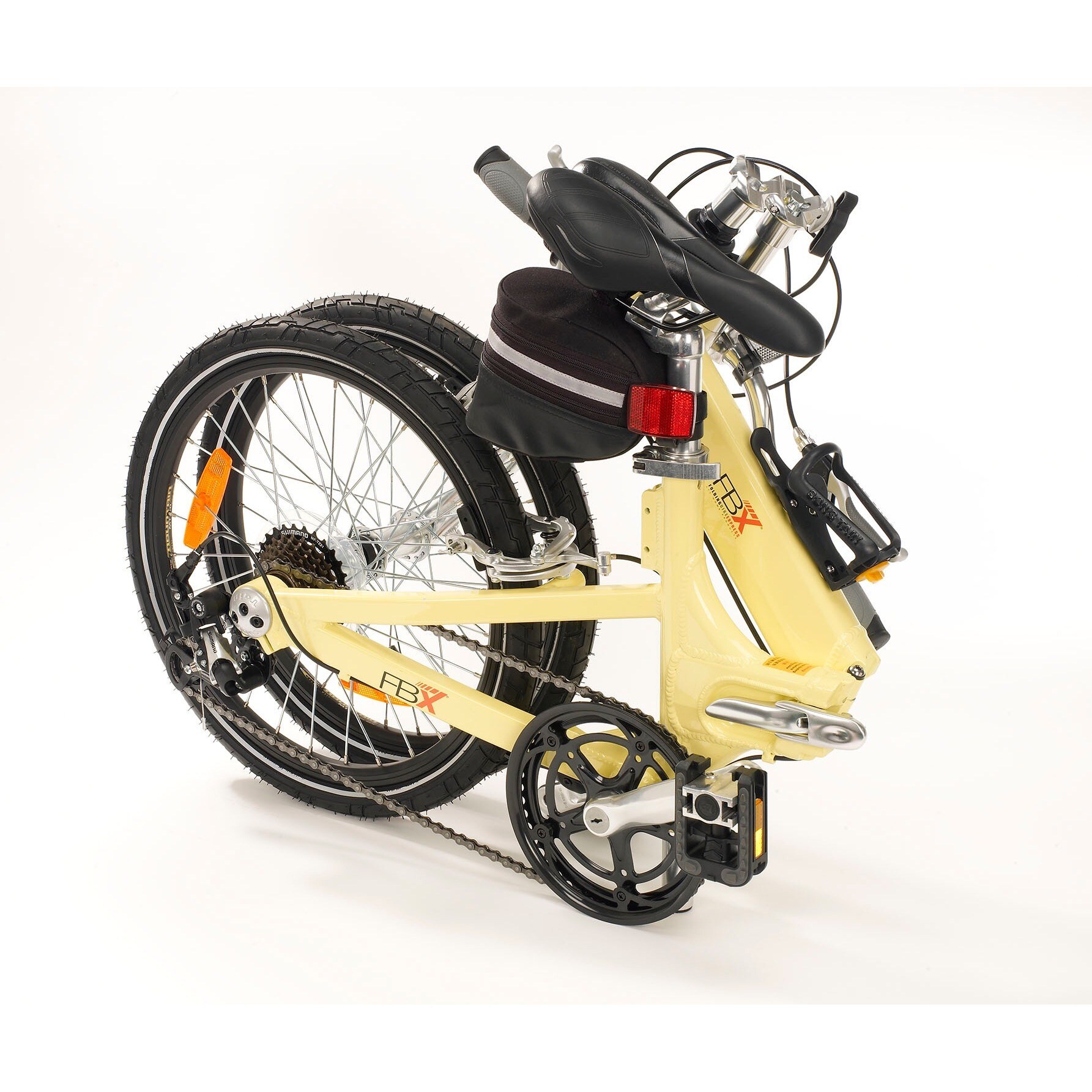 FBX Yellow 20-inch Monterey Folding Bike - Bed Bath & Beyond - 8876440