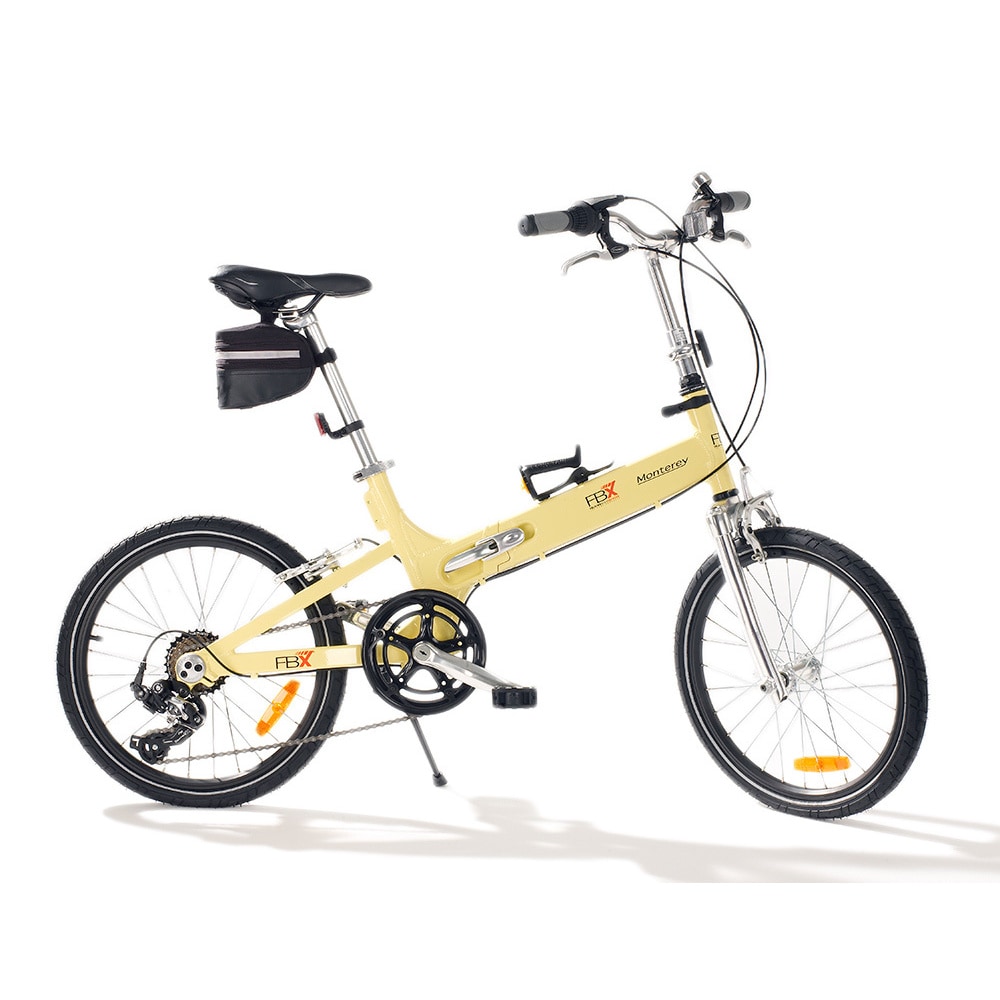 FBX Yellow 20-inch Monterey Folding Bike - Bed Bath & Beyond - 8876440