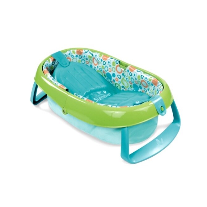 summer infant folding bath