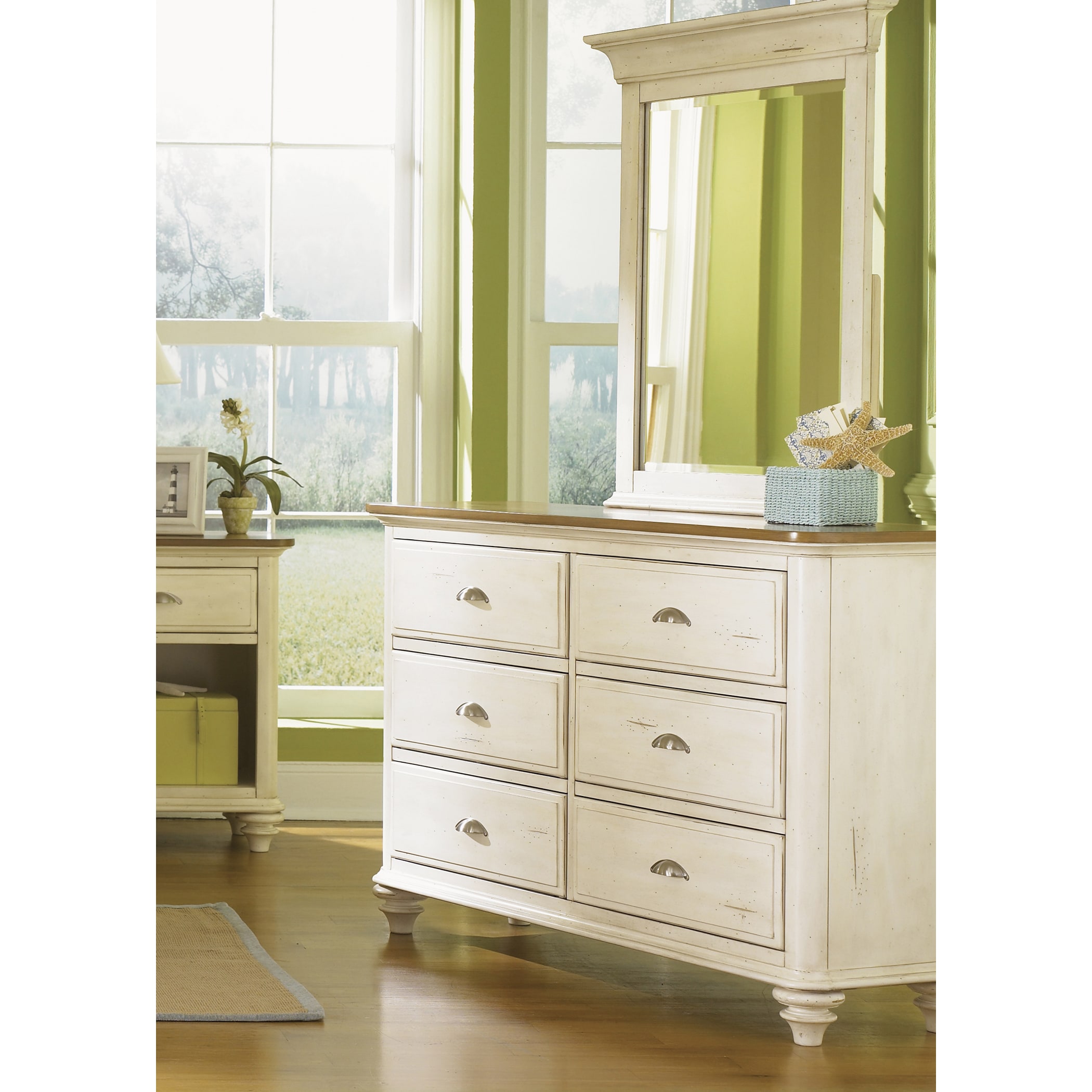 Liberty Ocean Isle Dresser And Mirror Set