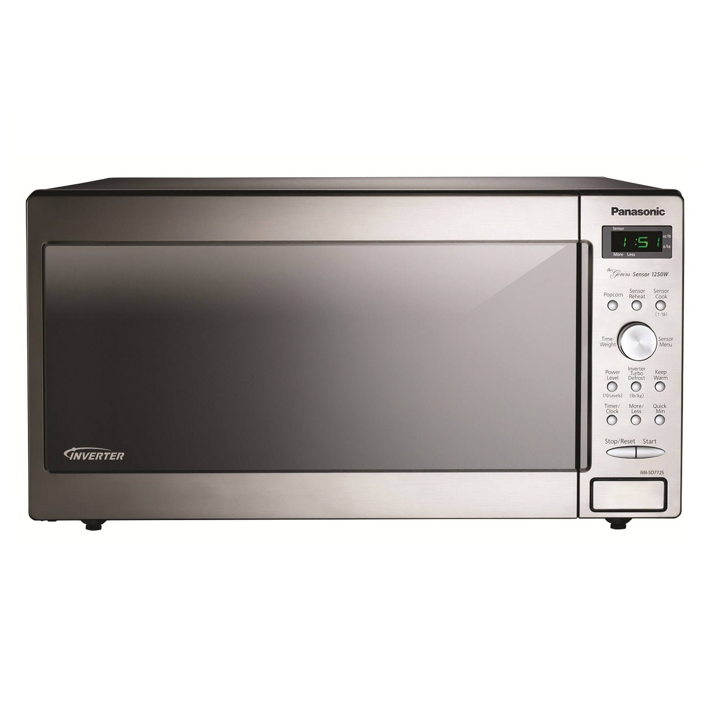 Horno De Microondas Panasonic Nnsd985srph Inverter 2.2 Silver Panasonic  NNSD985SRPH