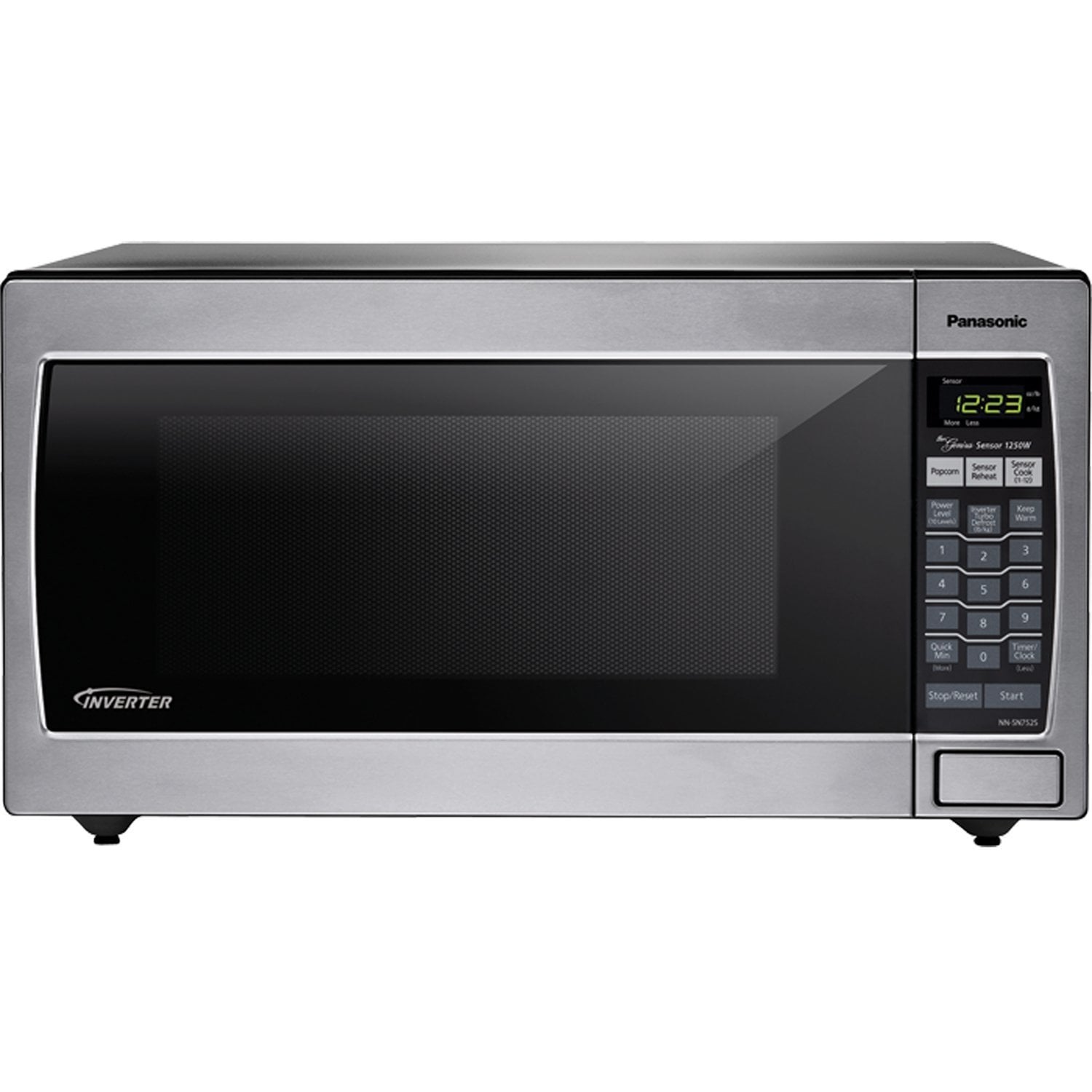 Panasonic Nn Sn752s Stainless Steel 1 6 Cubic Foot Microwave Panasonic Nn Sn752s Stainless Steel