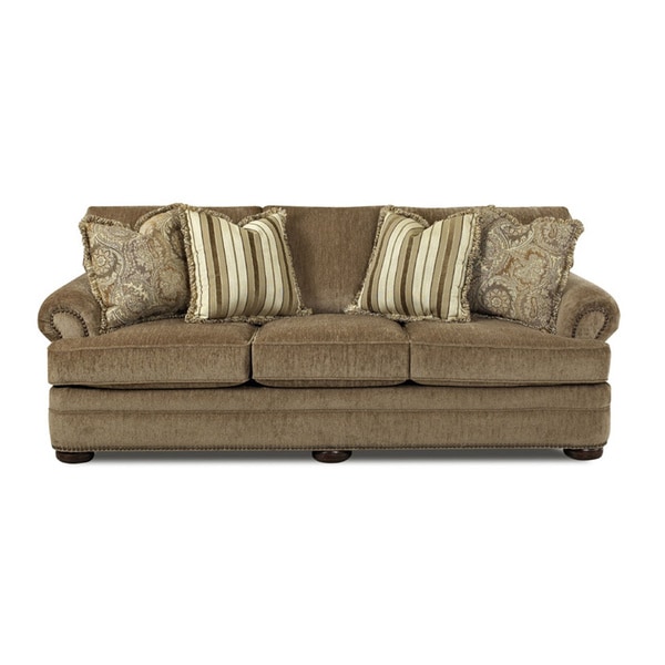 Talley Portabella Grey/ Beige Sofa  ™ Shopping   Great