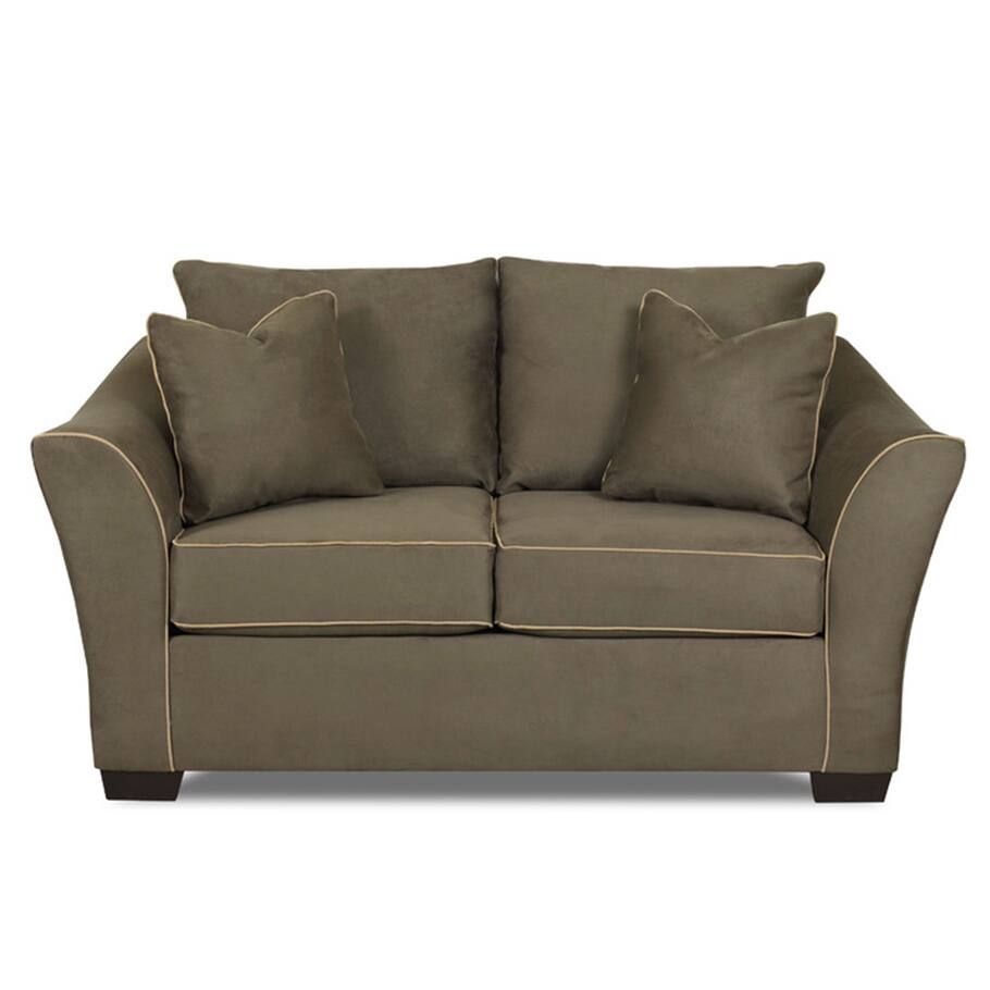 Made To Order Thorpe Olive Green Loveseat