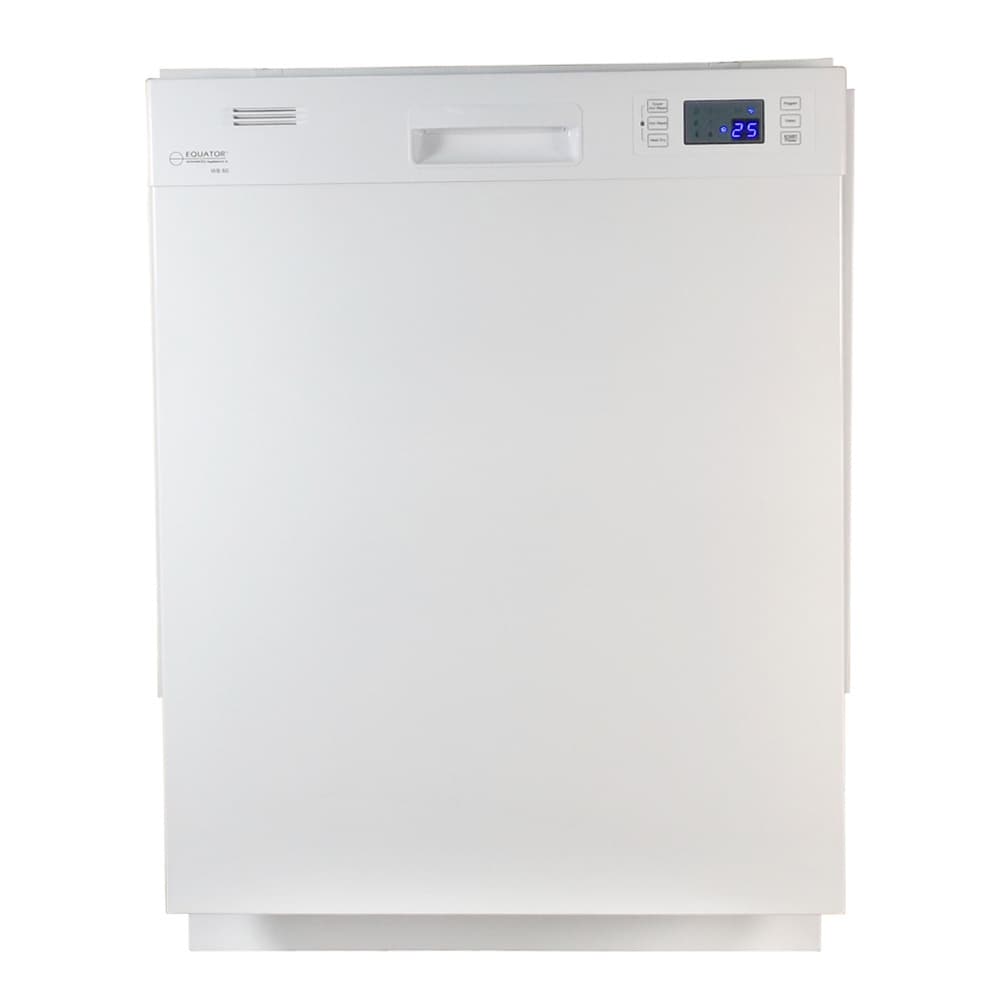 Equator Full sized Built in White Dishwasher