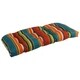 preview thumbnail 9 of 22, Blazing Needles 42-inch U-shape Bench Cushion Westport Teal