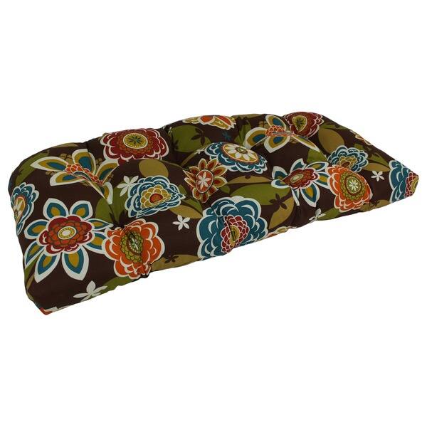 slide 1 of 24, Blazing Needles 42-inch U-shape Bench Cushion