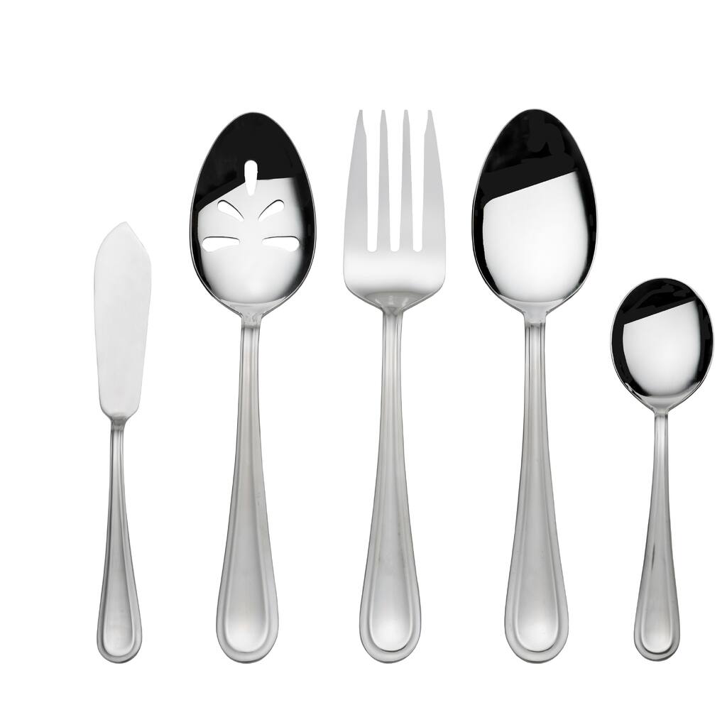 International Silver Forte 45-piece Stainless Steel Flatware Set