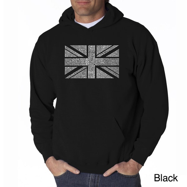 Los Angeles Pop Art Mens Union Jack Sweatshirt  