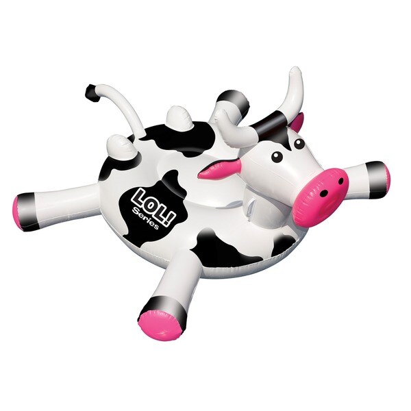 inflatable cow pool float