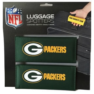 Nfl Green Bay Packers Original Patented Luggage Spotter (set Of 2)