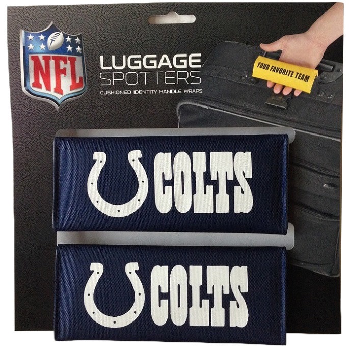 Nfl Indianapolis Colts Original Patented Luggage Spotter (set Of 2)