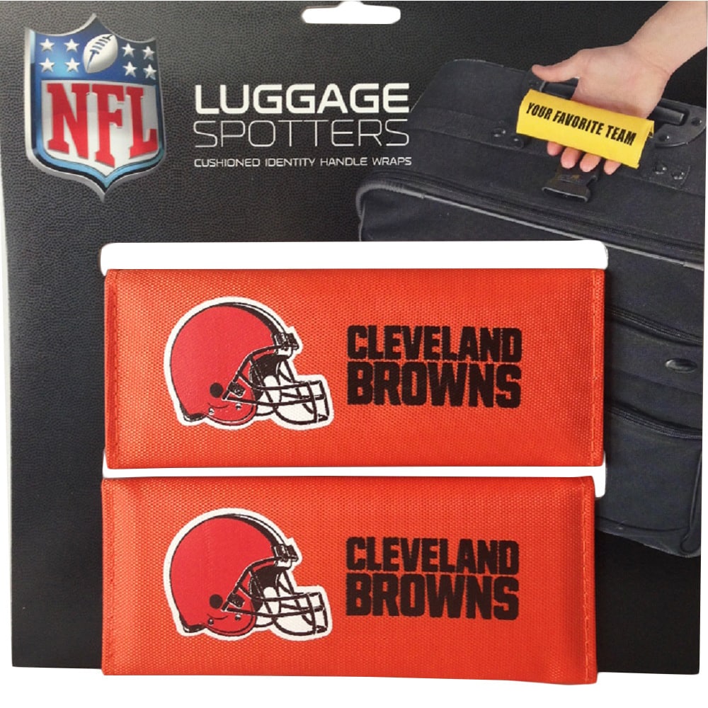 Nfl Cleveland Browns Original Patented Luggage Spotter (set Of 2)