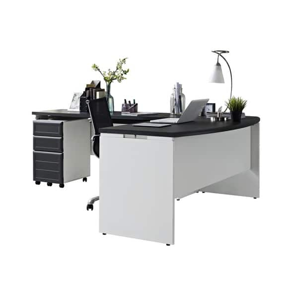 Shop Ameriwood Home Pursuit White Small Office Executive Set