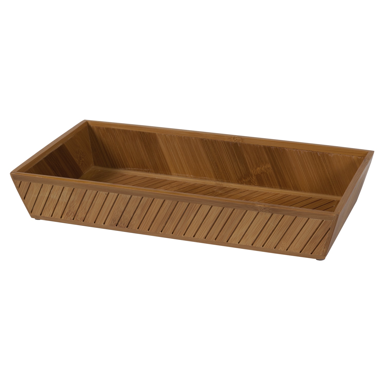 Home Basics Natural Bamboo Bathroom Accessories - Bed Bath & Beyond -  14154602