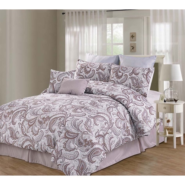 Willowbrook 8 piece Microfiber Comforter Set