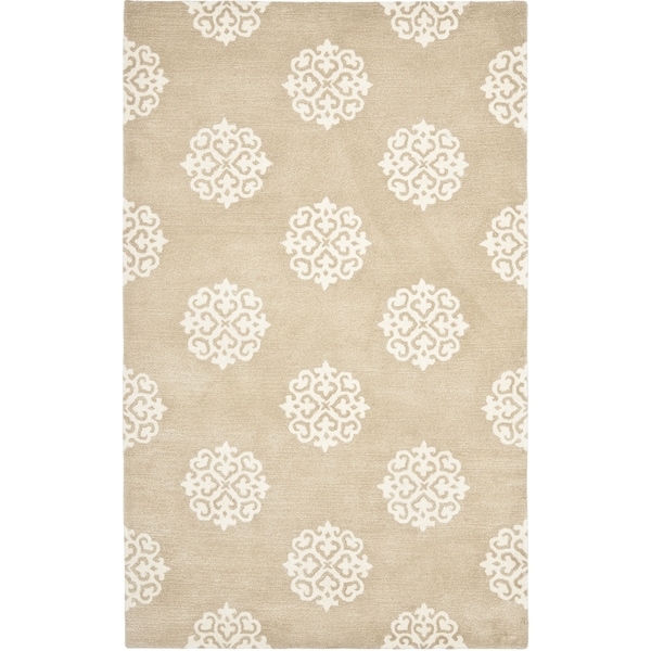 Safavieh Handmade Soho Beige/ Ivory Wool Rug (8 x 10)