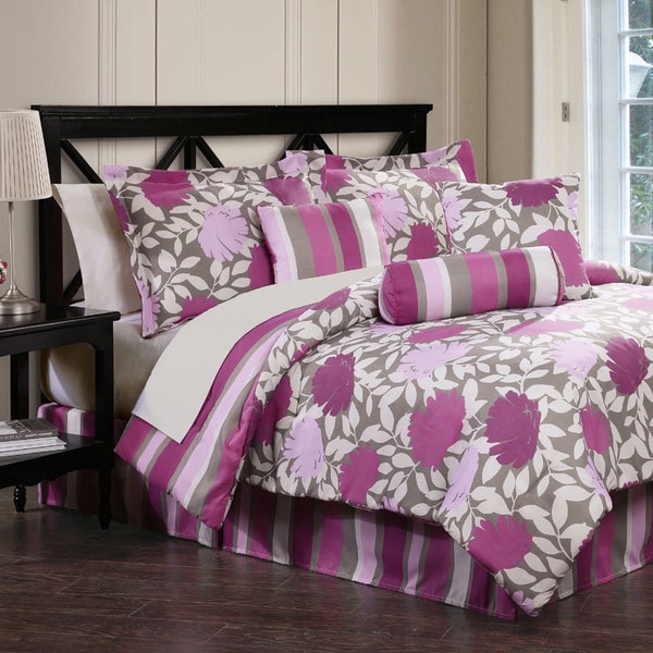 Lolita 7 piece Bed in a Bag with Sheet Set Quilts