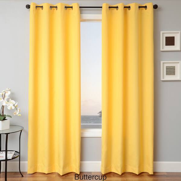 Shop Softline Sunbrella Indoor Outdoor Grommet Top Curtain Panel