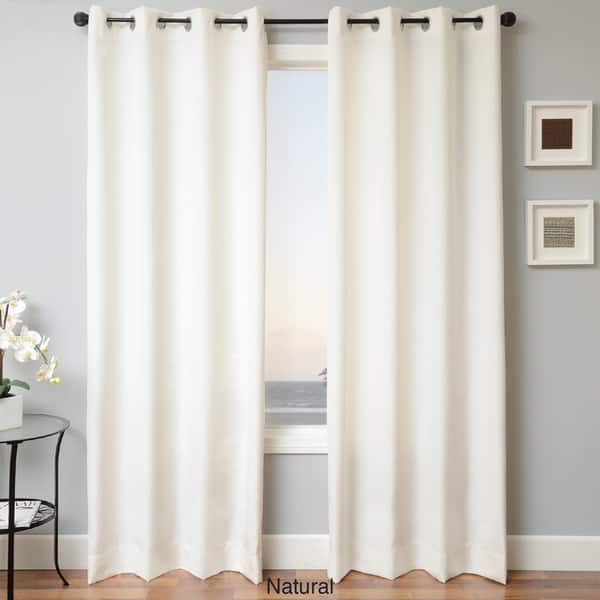 Shop Softline Sunbrella Indoor Outdoor Grommet Top Curtain Panel
