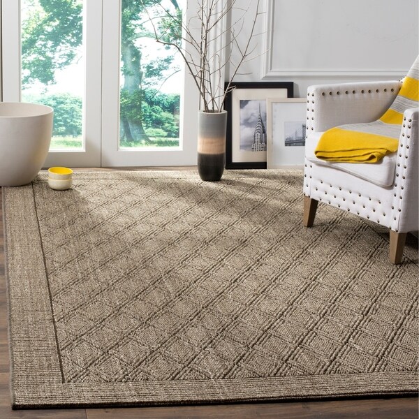 Safavieh Palm Beach Silver Sisal Rug - 9' x 12'