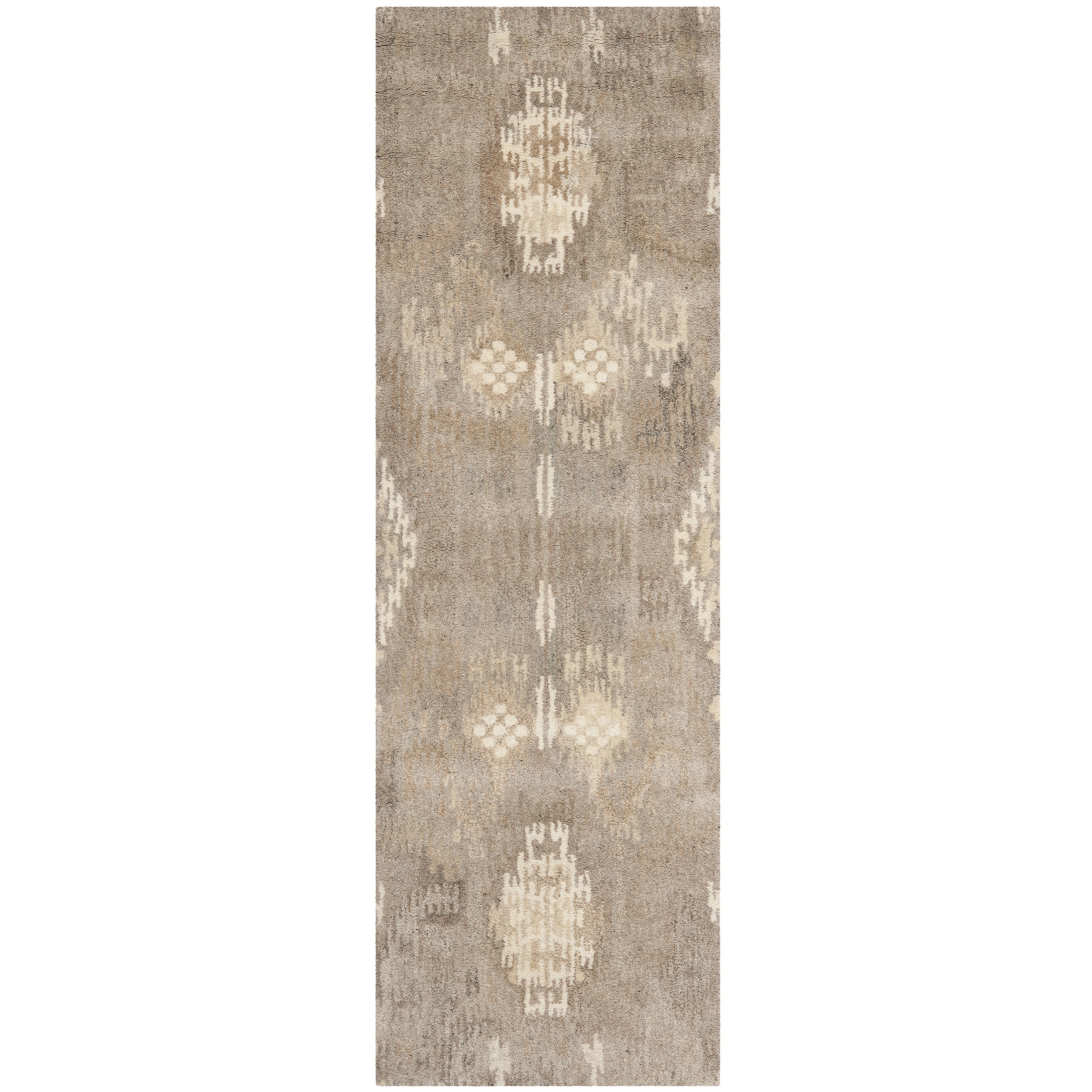 Safavieh Handmade Wyndham Natural/ Multi Wool Rug (23 X 9)