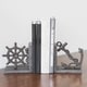 about iron bookends gvj hallmark on back