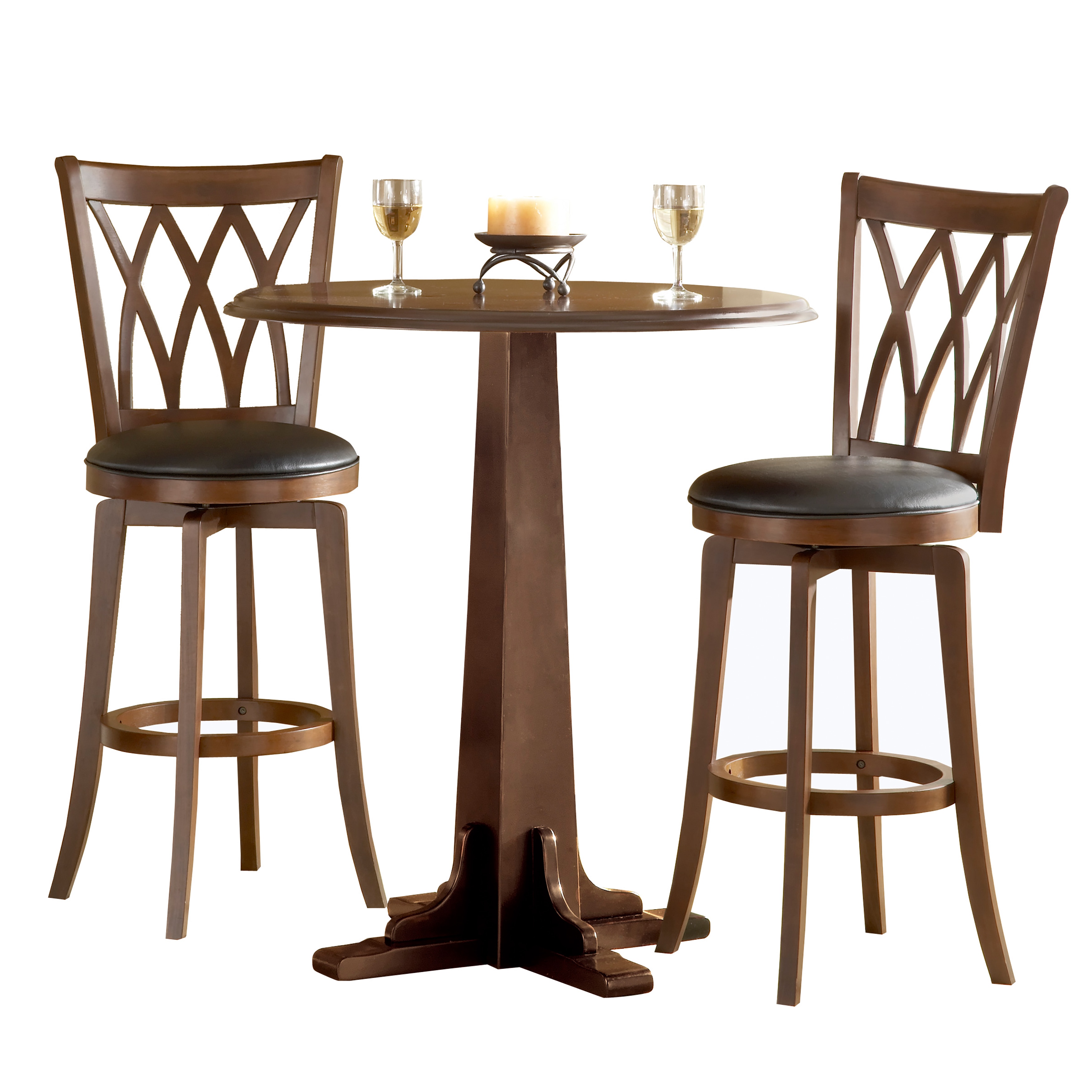 Mansfield Brown Cherry 3 piece Pub Set