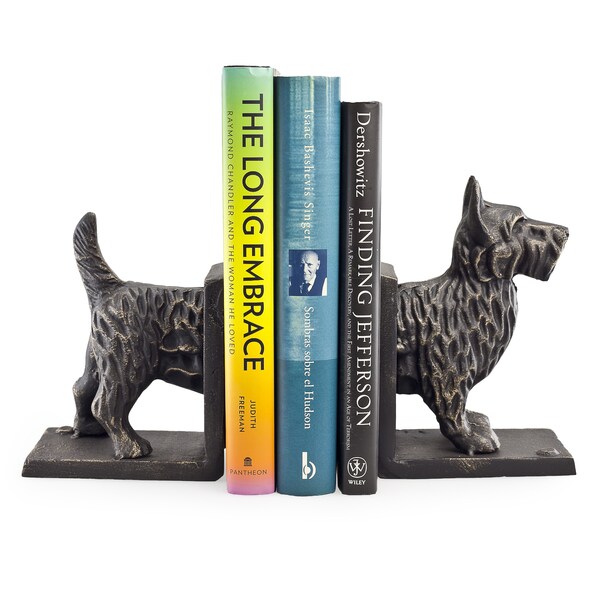 about iron bookends gvj hallmark on back