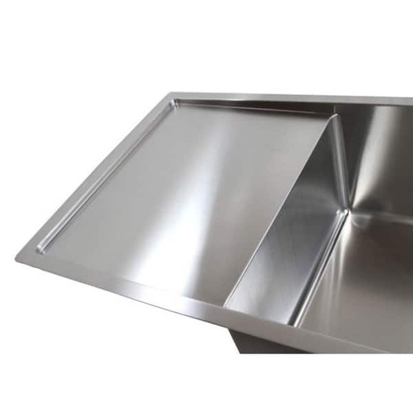 Stainless Steel 15mm Radius 36 Inch Single Bowl Undermount Sink On Sale Overstock 8884490