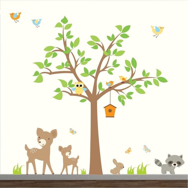 Shop Nursery Forest Decal Set Free Shipping Today