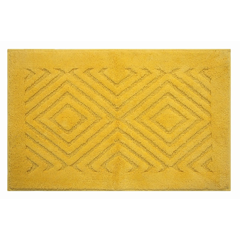 Trier Cotton Non-skid 2-piece Contour and Bath Rug Set by Better Trends