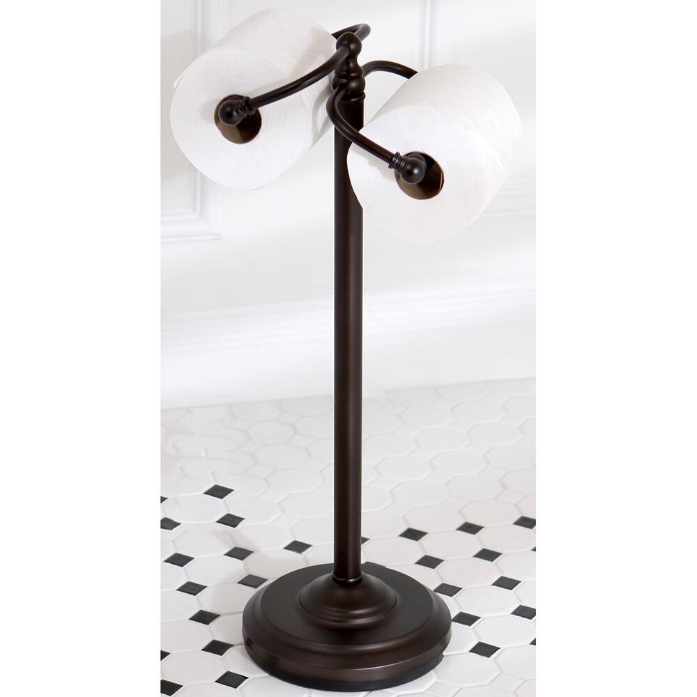 Kingston Brass Vintage Dual Freestanding Pedestal Toilet Tissue Holder On Sale Bed Bath