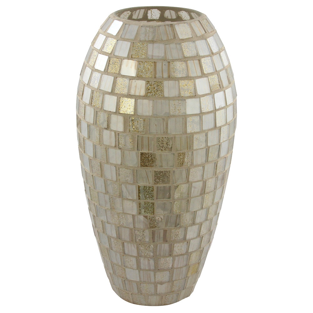 Mosaic Tall Decorative Vase