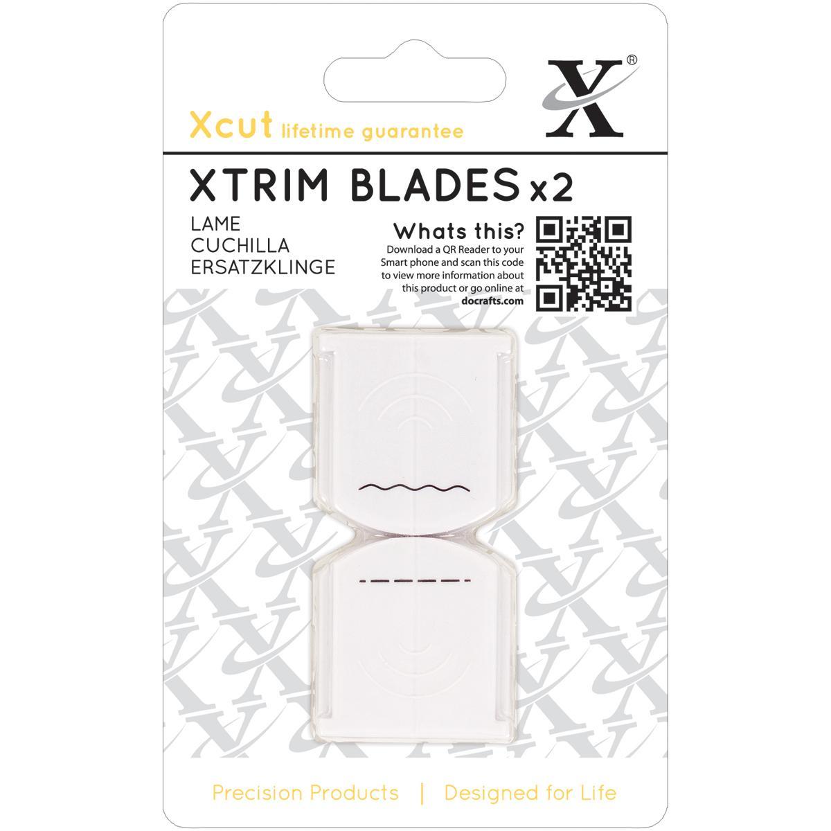 Xtrim Replacement Blades 2/pkg   Perforated   Wave; For Xc268400