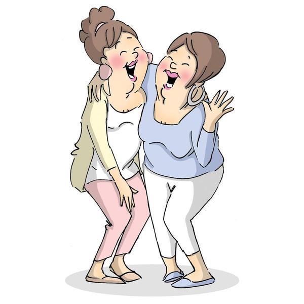 clipart pictures of girlfriends - photo #3