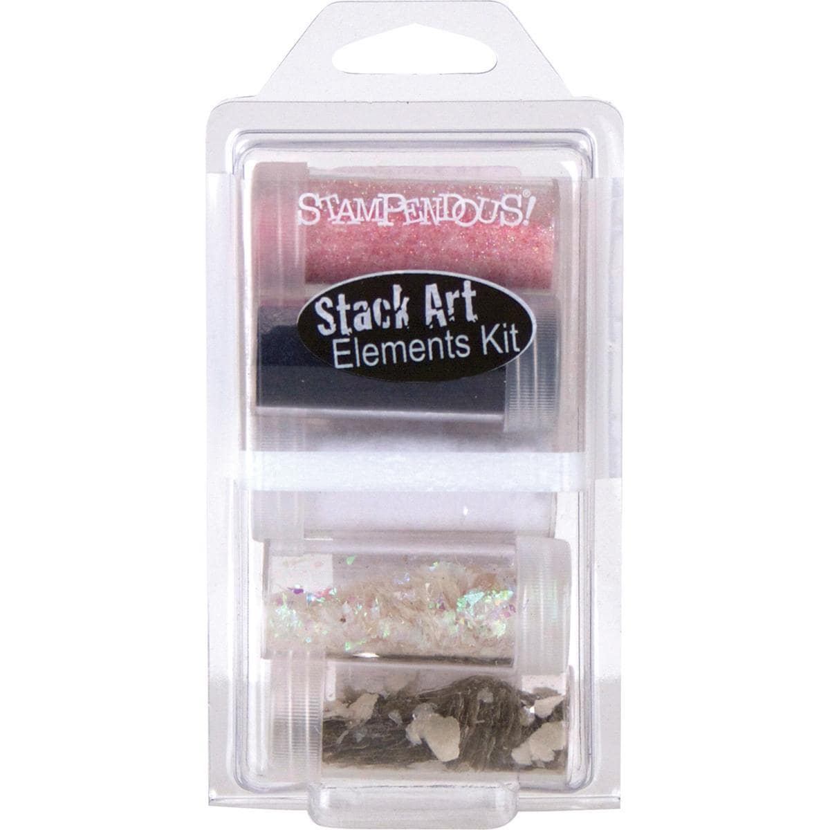 Stampendous Stack Art Elements Kit 5/pkg   Silence