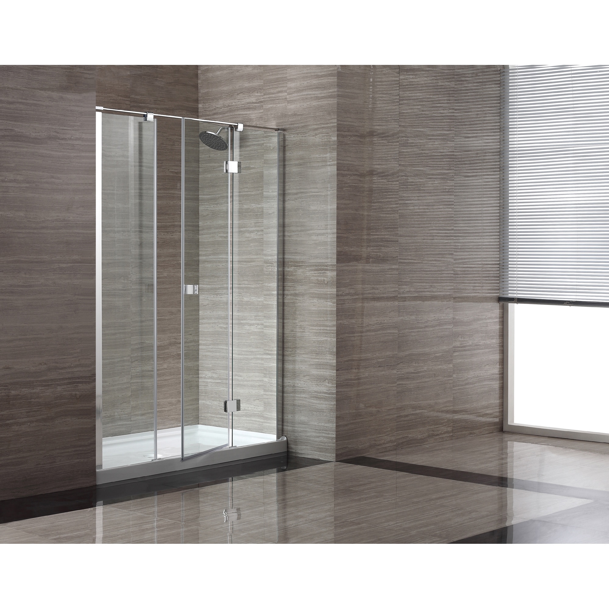 Ove Decors Ows 614 60 inch Glass Shower Enclosure With Acrylic Base