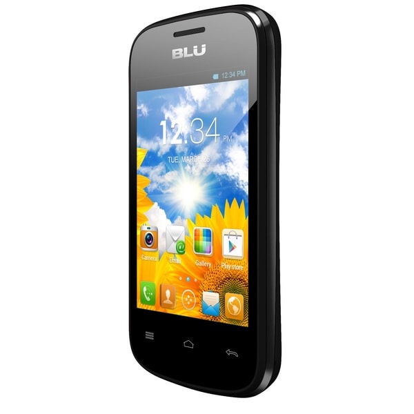 BLU Dash Junior D140 Unlocked GSM Black Dual SIM Android Phone (Refurbished) BLU Unlocked GSM Cell Phones