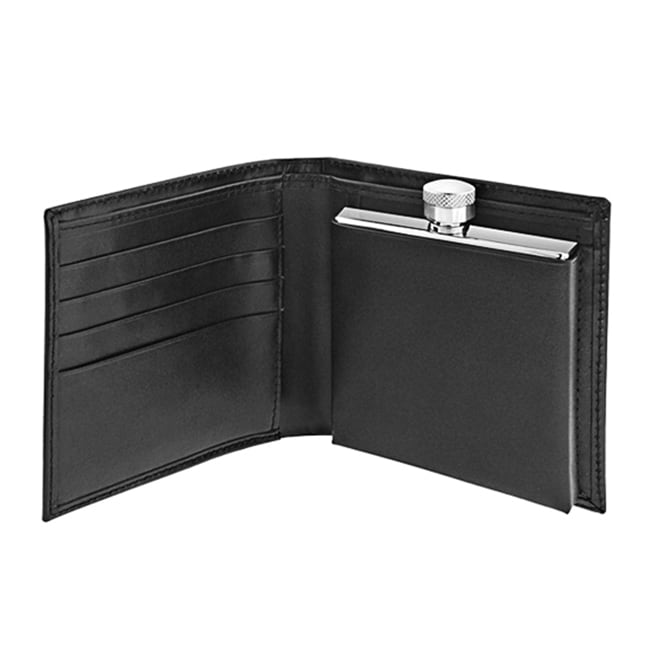 2 ounce Flask And Wallet Combo