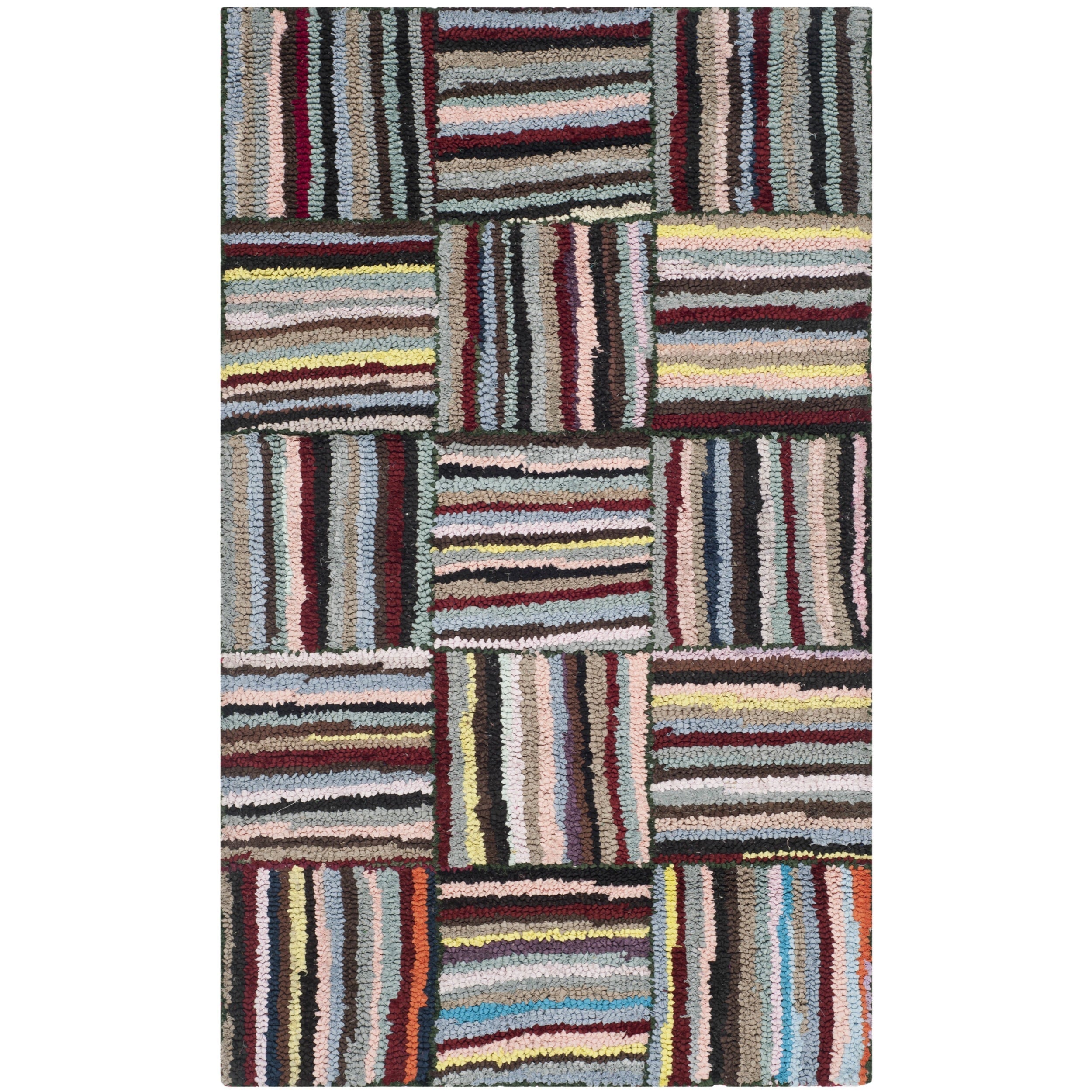 Safavieh Handmade Nantucket Multicolored Cotton Rug (3 X 5)