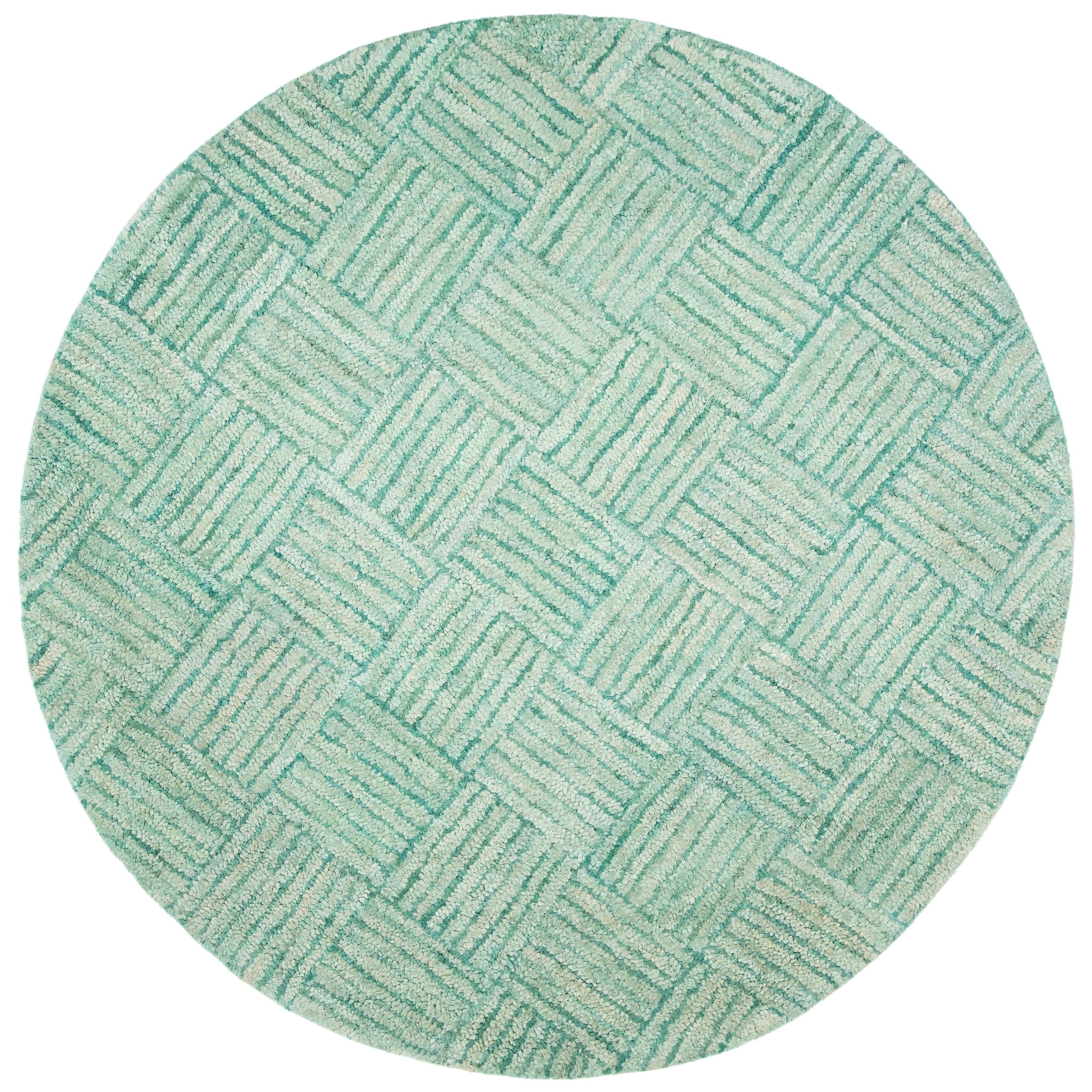 Safavieh Handmade Nantucket Multicolored Cotton Rug (6 Round)