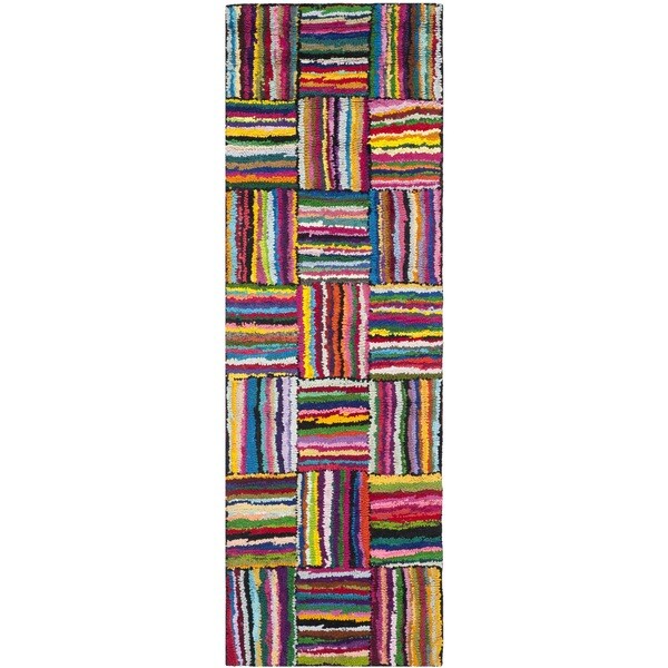 Shop Safavieh Handmade Nantucket Modern Abstract Multicolored Cotton