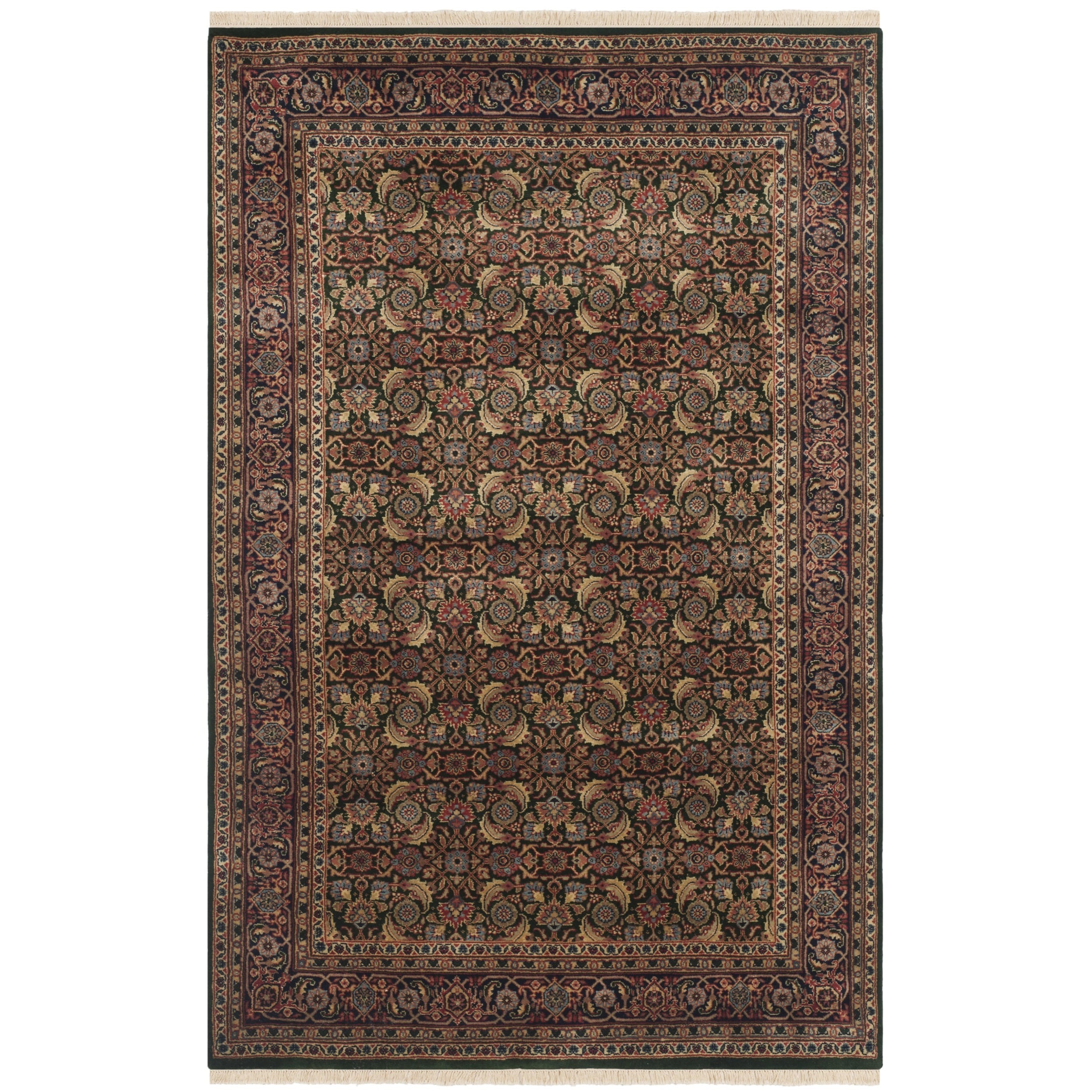 Safavieh Hand knotted Herati Multi Wool Rug (3 X 5)