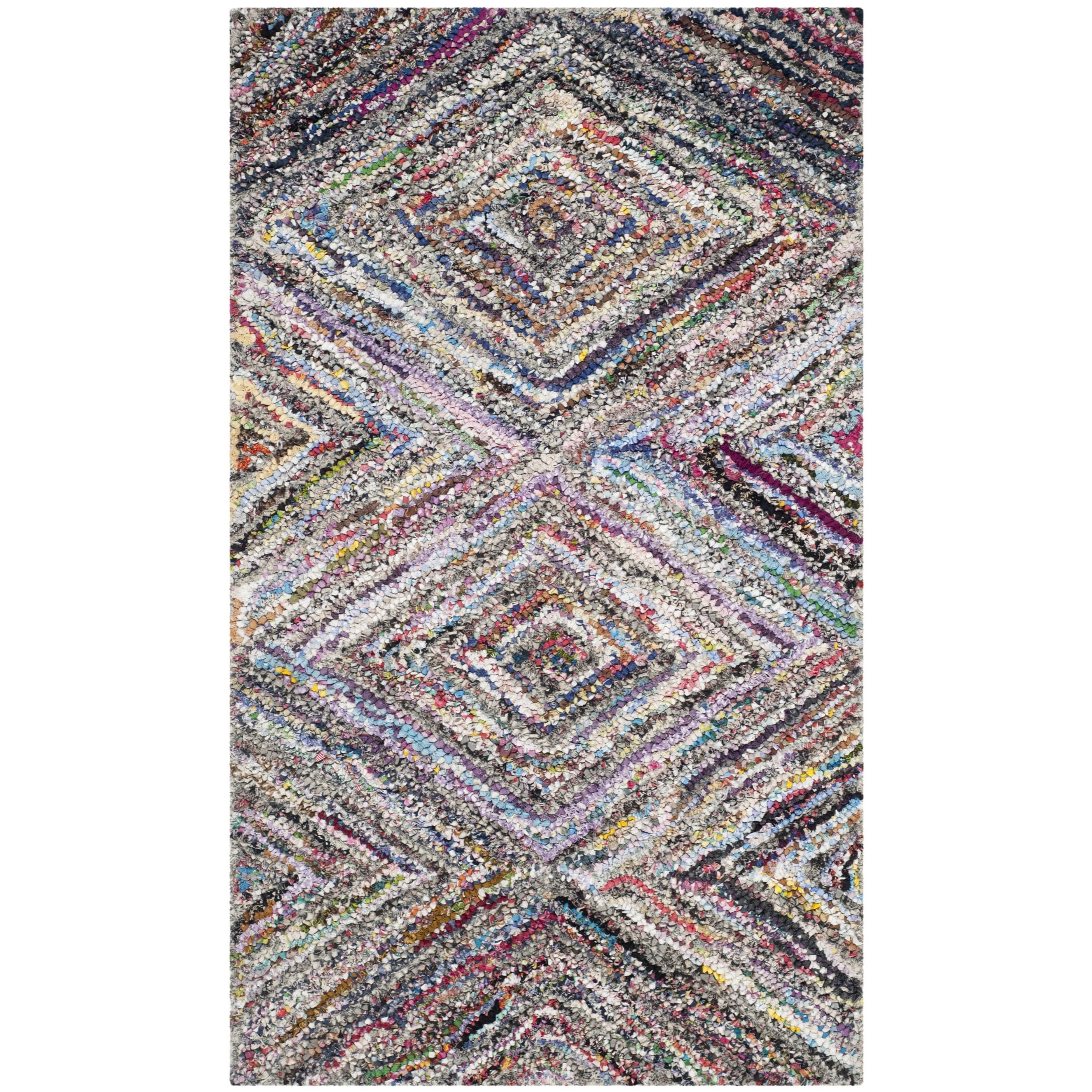 Safavieh Handmade Nantucket Multicolored Cotton Rug (2 X 3)