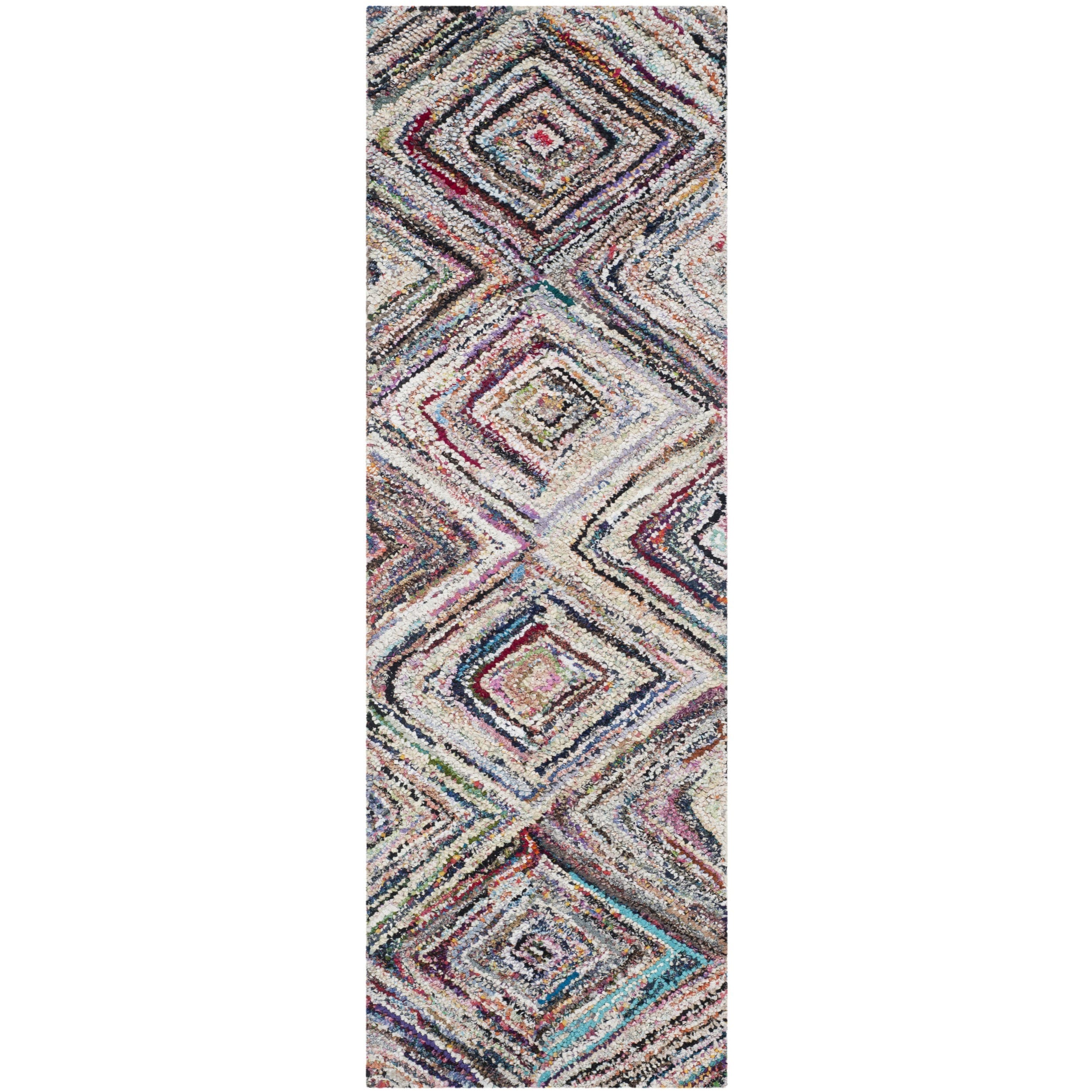 Safavieh Handmade Nantucket Multi Cotton Rug (23 X 8)