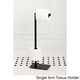 preview thumbnail 1 of 0, Modern Oil Rubbed Bronze Freestanding Bathroom Accessories Single Arm Toilet Tissue Holder