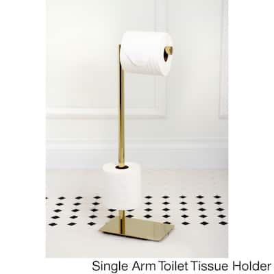 Kingston Brass Modern Polished Brass Freestanding Bathroom Accessories