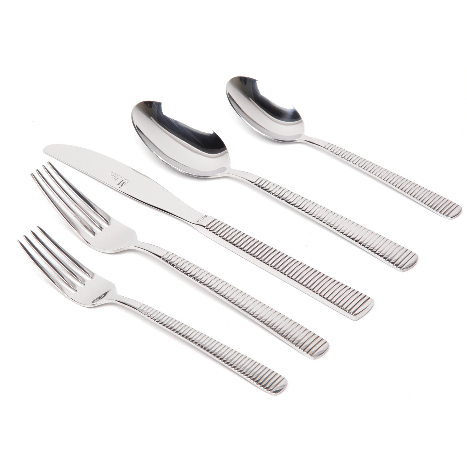 Isaac Mizrahi Marmontel 20-piece Flatware Set - Bed Bath & Beyond